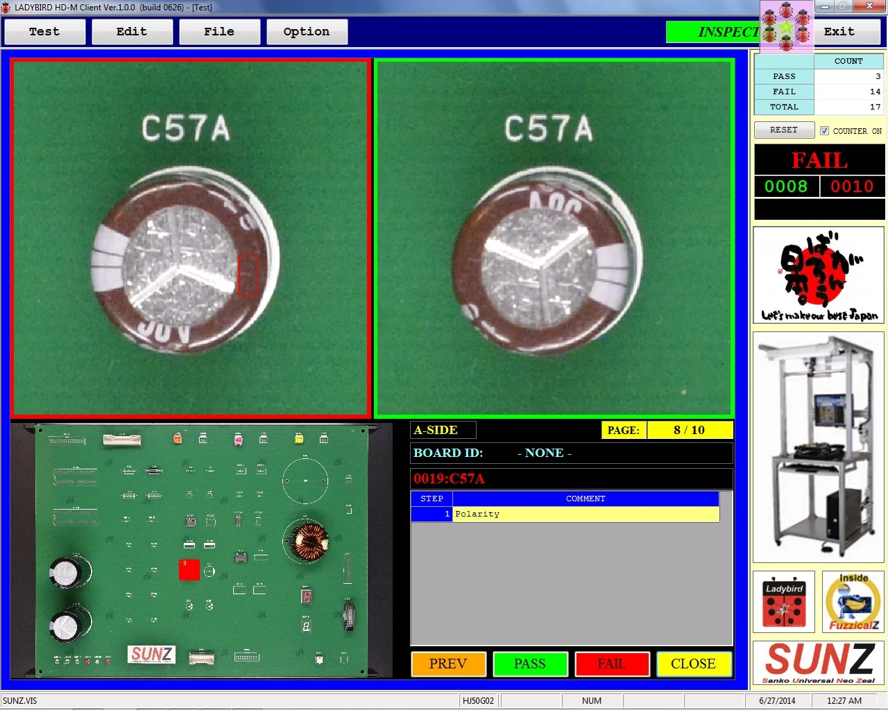 Aoiページ 3D AOI Jutze Edge Inspectionsystem